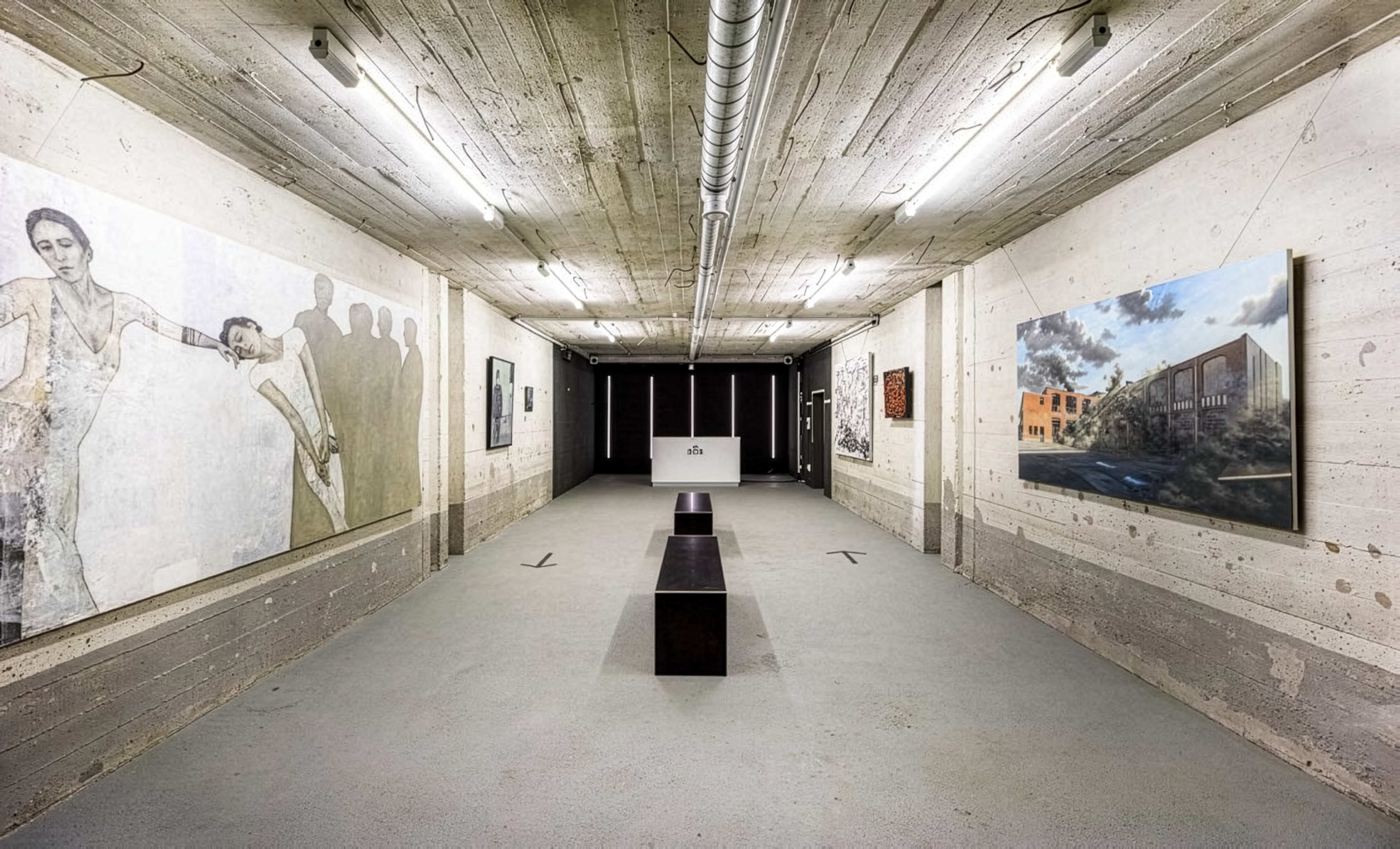 Innenraum im BOA Bunker of Art